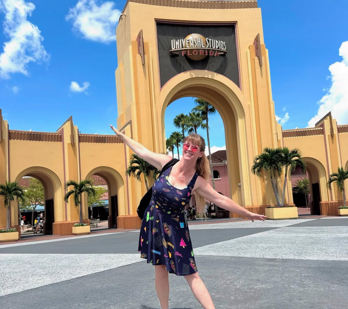 Take Me Back Skater Dress