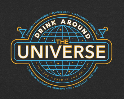 Drink Around The Universe - Studio Adventure Shirt