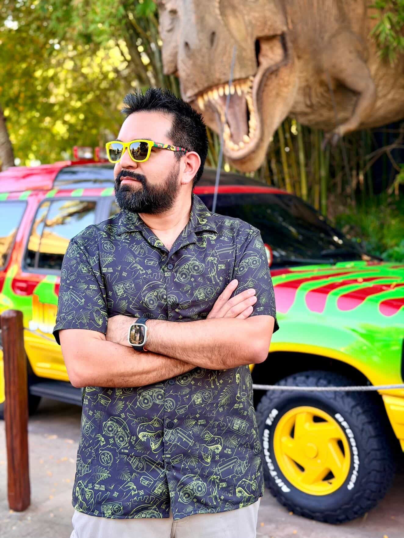 Oh Cool, Night Vision Unisex Button-Up