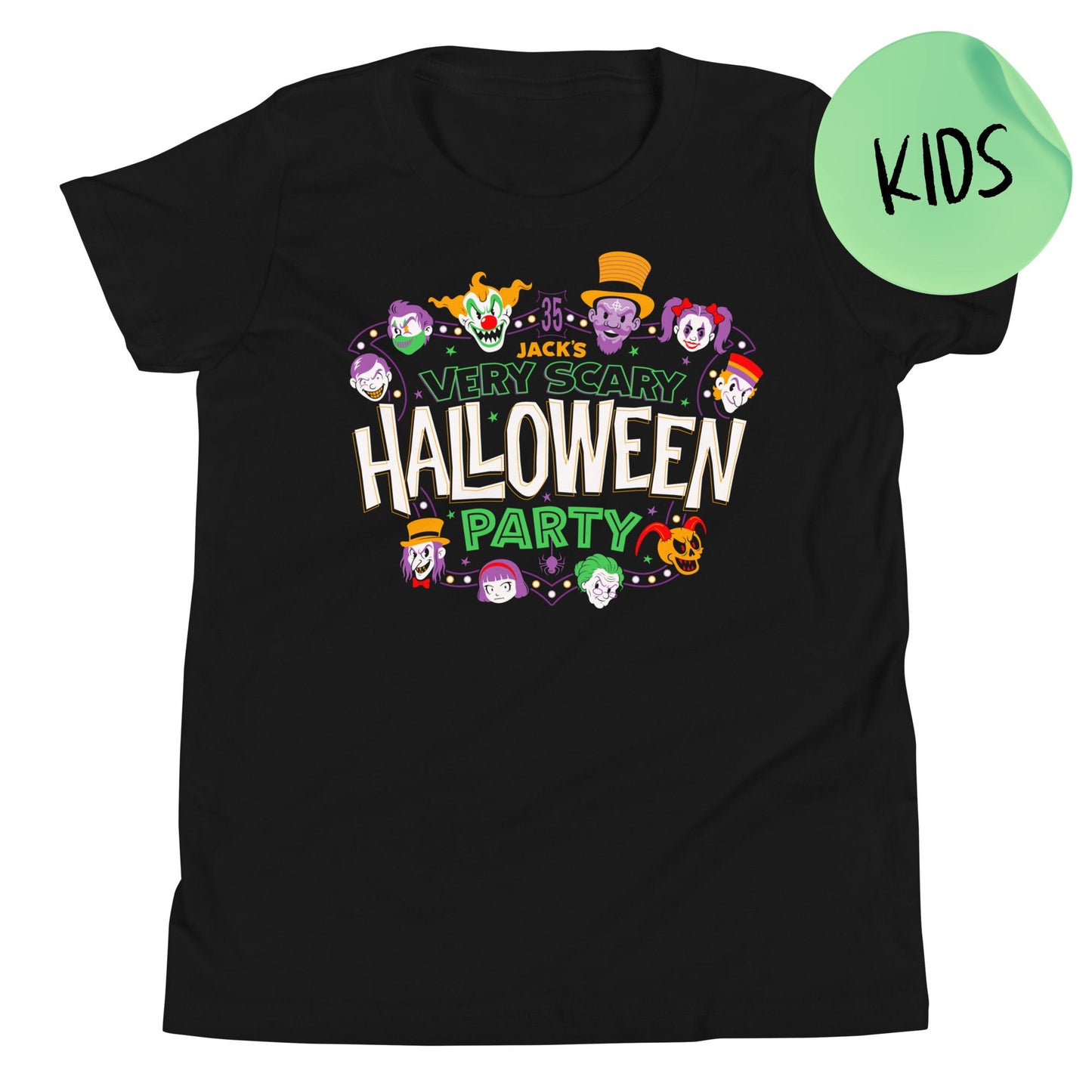 Jack's Halloween Party Shirt Kids Shirt