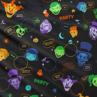 Jack's Very Scary Halloween Party Button-Up