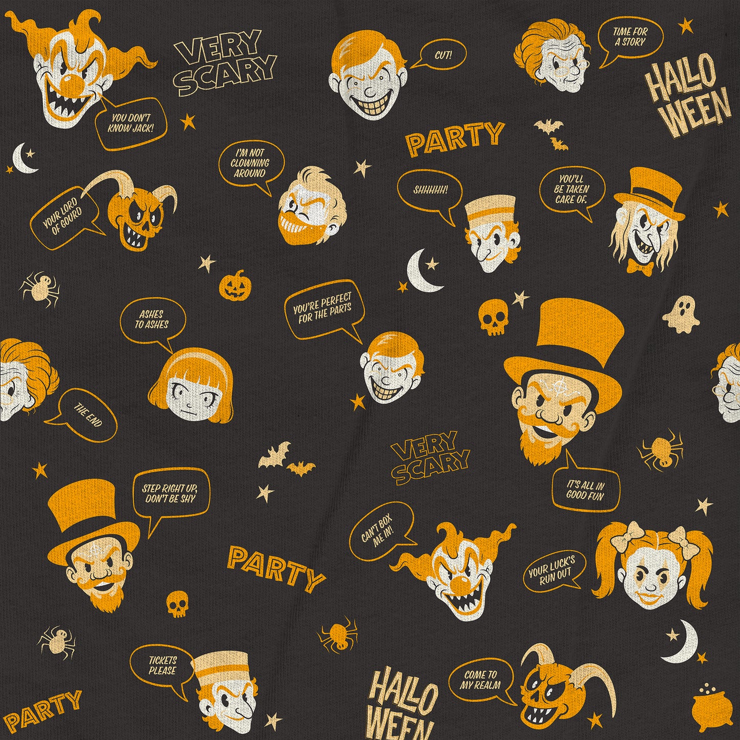 2026 Jack's Very Scary Halloween Party Button-Up