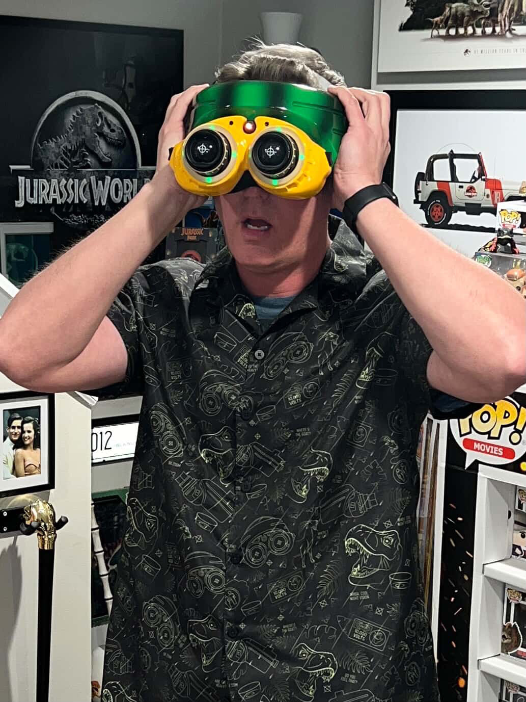 Oh Cool, Night Vision Unisex Button-Up