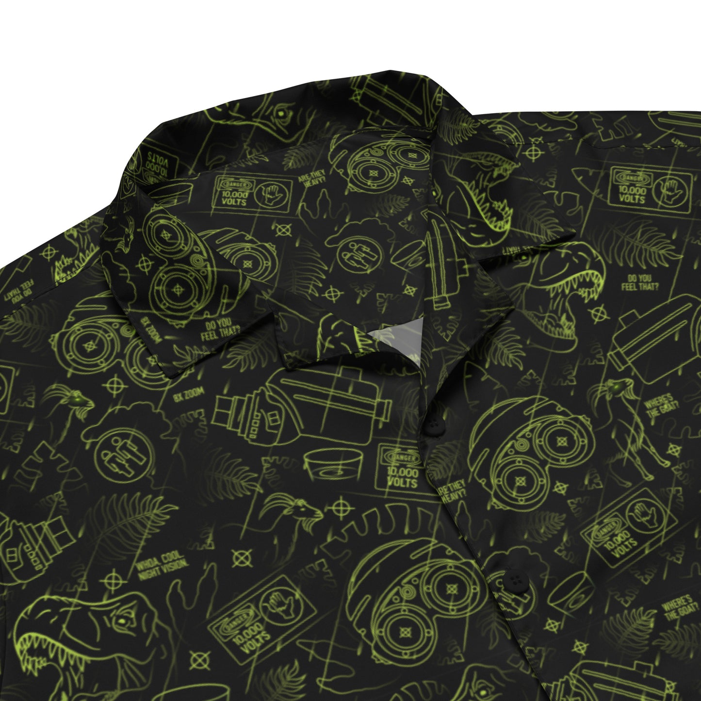 Oh Cool, Night Vision Unisex Button-Up