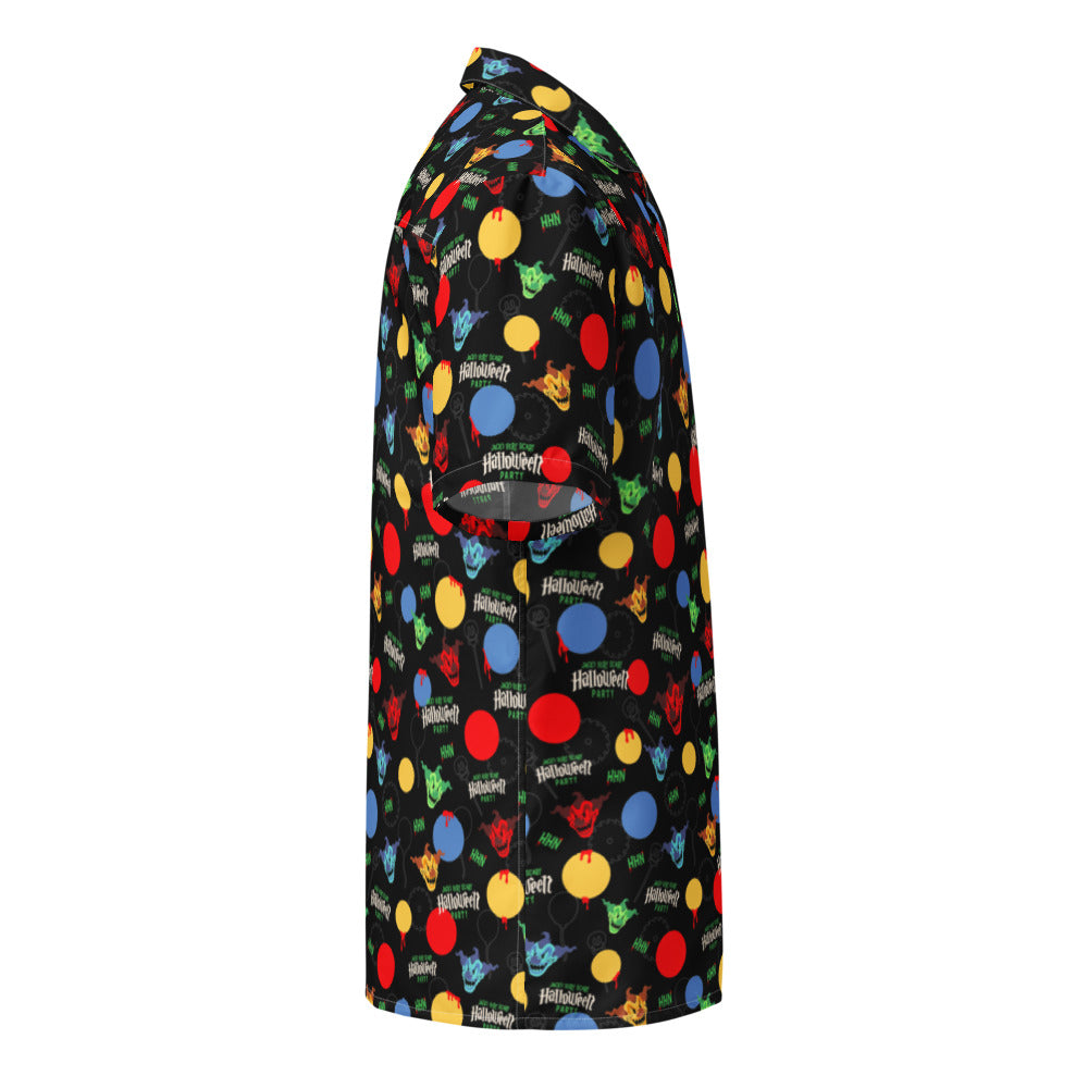 Jack's Halloween Party Unisex Button-Up