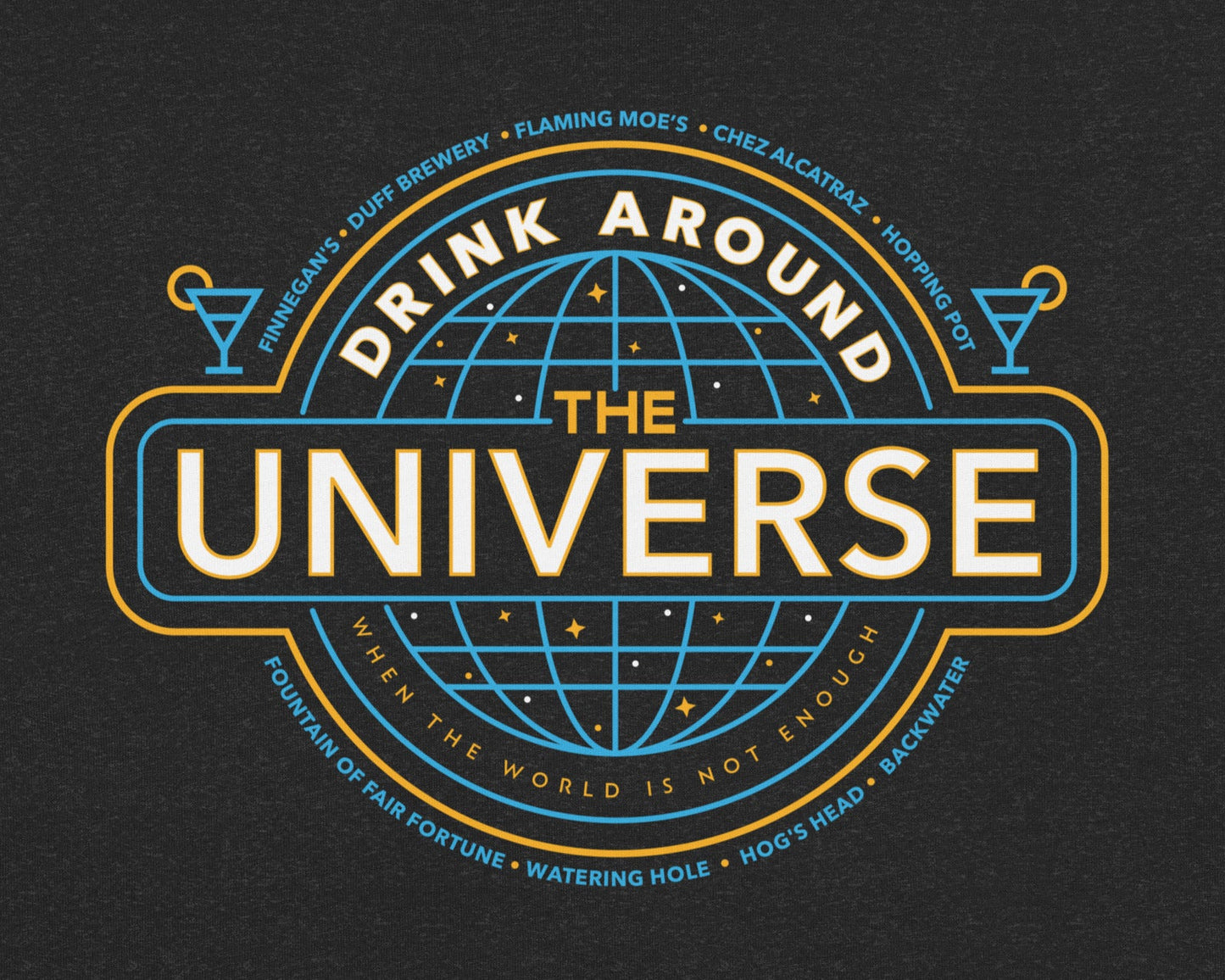 Drink Around The Universe - Studio Adventure Shirt
