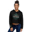 Drink Around The Universe - Crop Hoodie